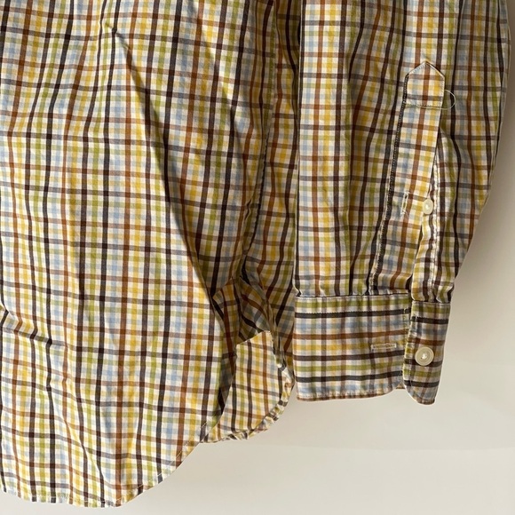 J.Crew Men's Plaid Button Front Down Shirt Blouse Long Sleeves, Sz M - Picture 4 of 9